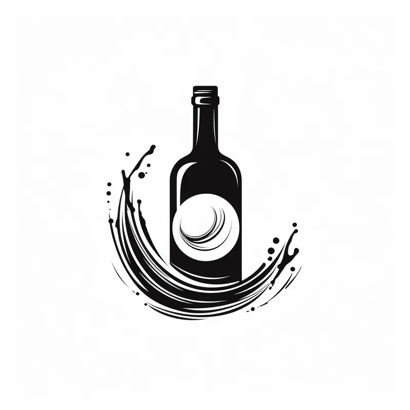 Minimal Black White Vectorial Logos