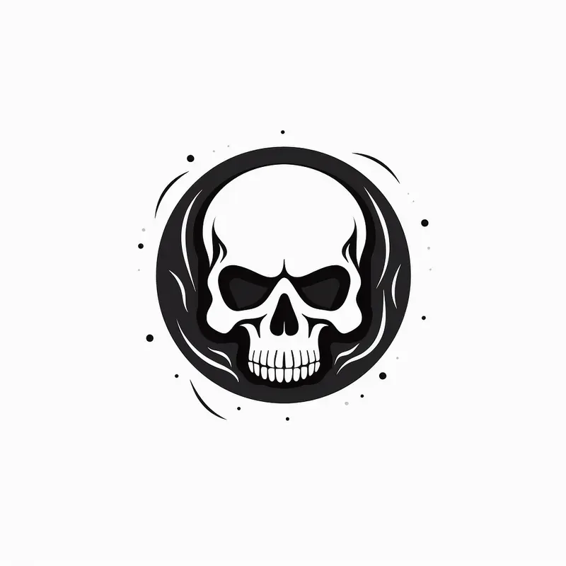 Minimal Black White Vectorial Logos