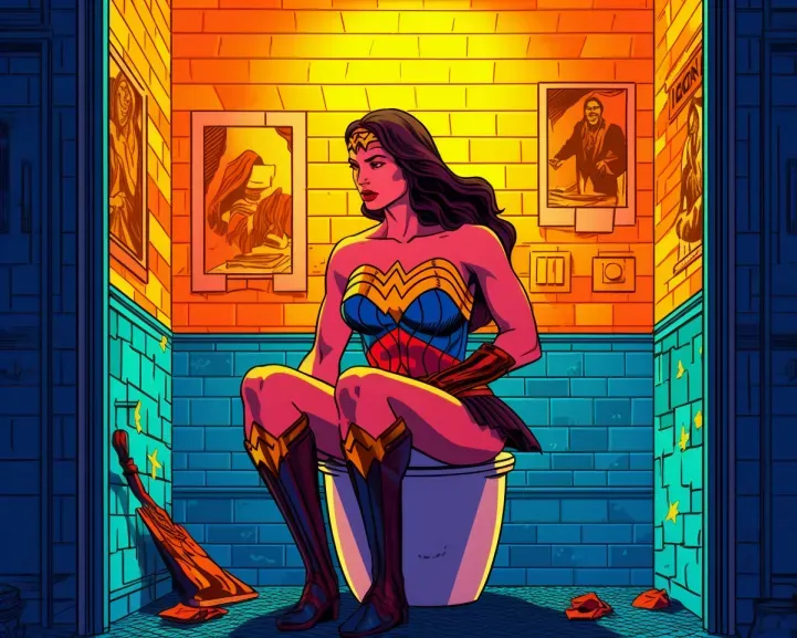 Illustrations Super Hero Art