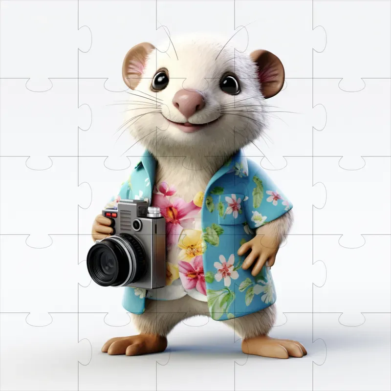 Cute 3D Animal Characters