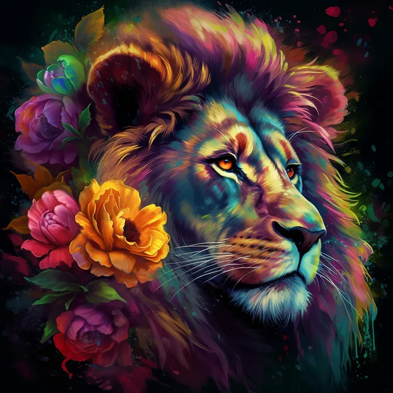 Colorful Animal Wall Art