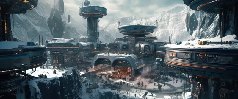 Futuristic Civilizations Landscapes