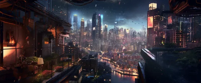 Futuristic Civilizations Landscapes