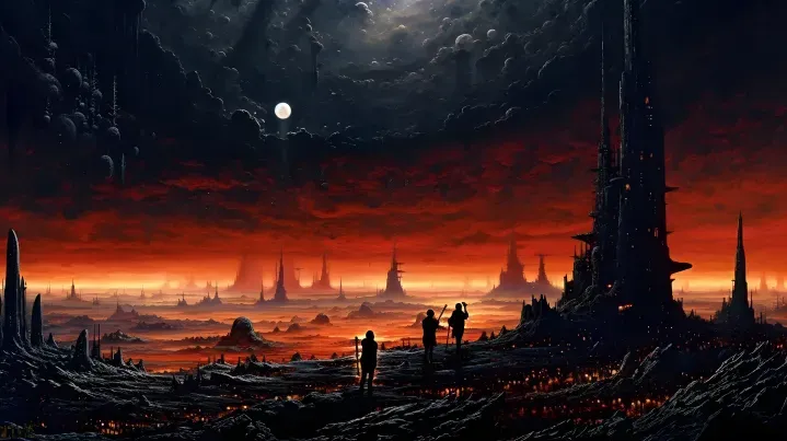 Futuristic Civilizations Landscapes