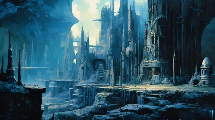 Futuristic Civilizations Landscapes