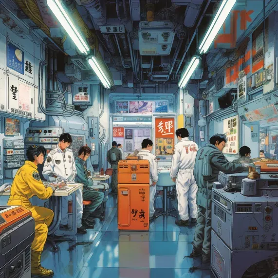 Futuristic Comics Space Landscapes