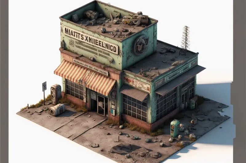 Video Game 3D Places