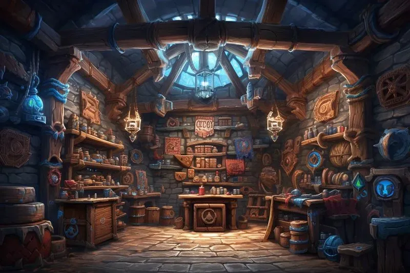 Video Game Interior Place Pictures