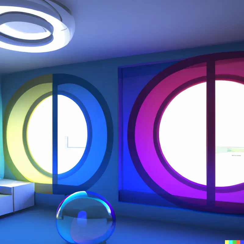 Dreamy Space Age Interior Design