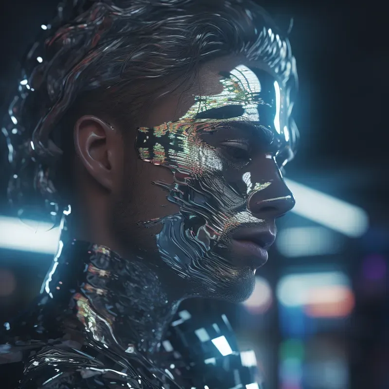 Beautiful Real Futuristic Humans