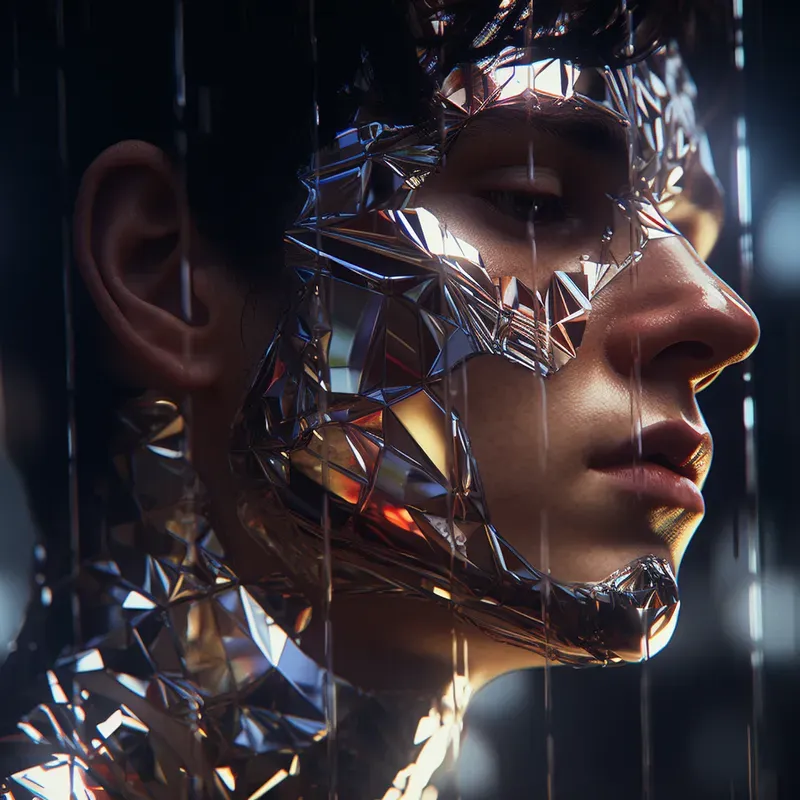 Beautiful Real Futuristic Humans