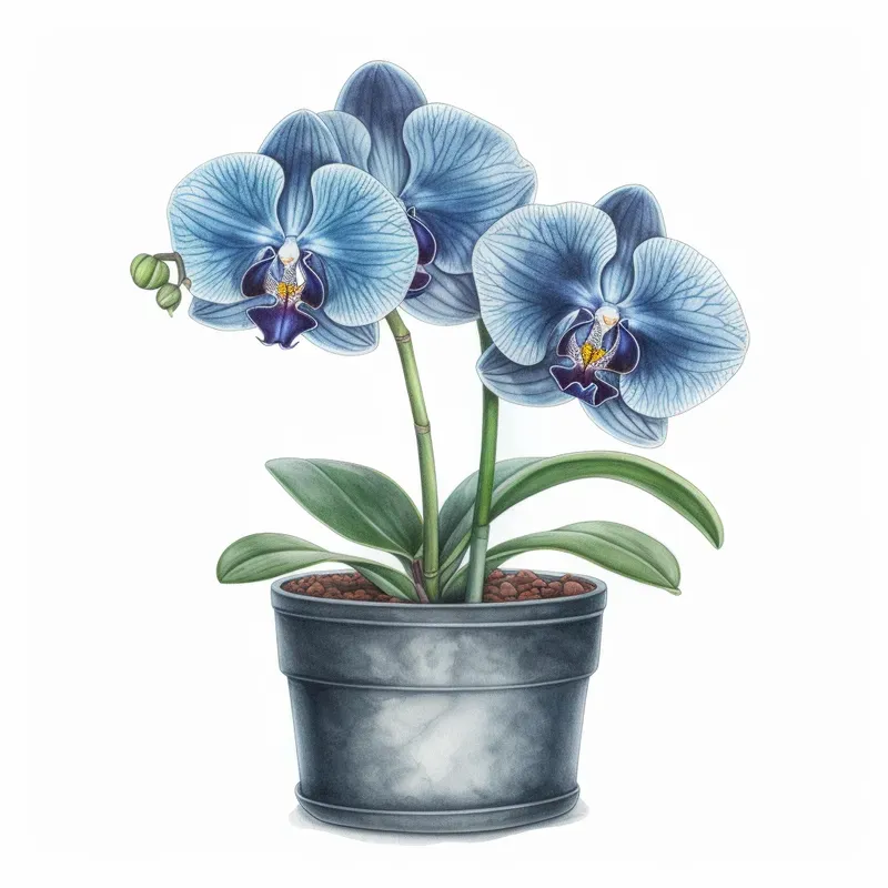 Watercolor Flower Drawing Illustrations