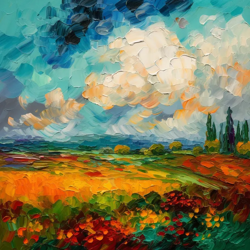 Vincent Van Gogh Style Oil Paintings