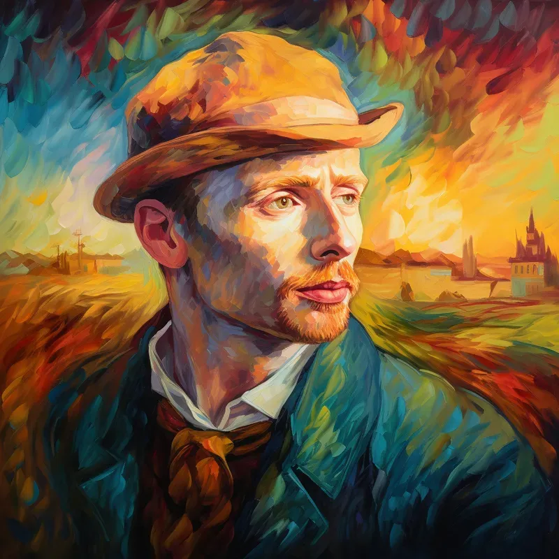 Vincent Van Gogh Style Oil Paintings