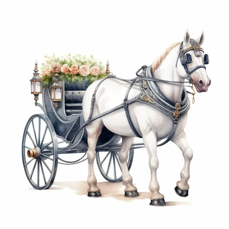 Wedding Watercolor Clipart Illustrations
