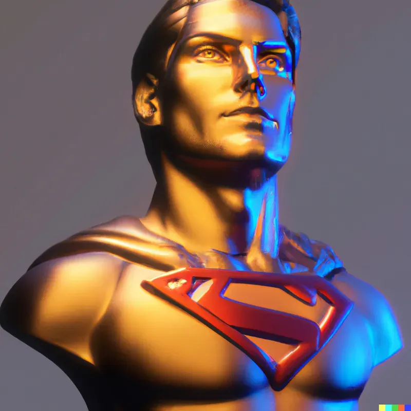 3D Superhero Busts