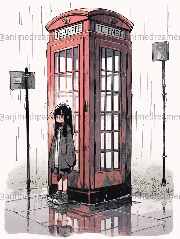 Ink Tales Style Paintings Childhood