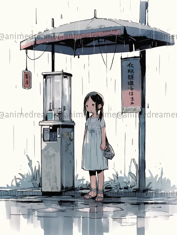 Ink Tales Style Paintings Childhood