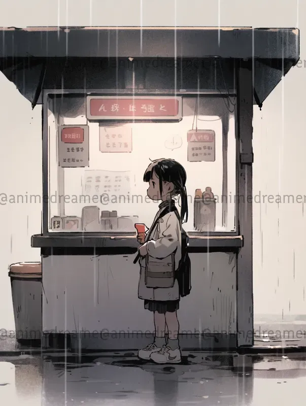 Ink Tales Style Paintings Childhood
