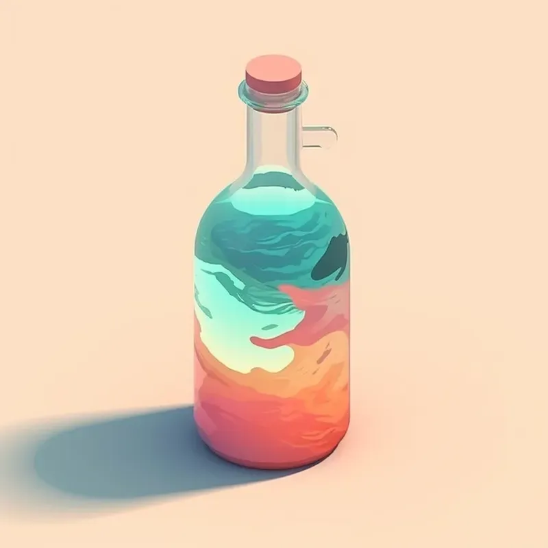 Iso Projected Image Art