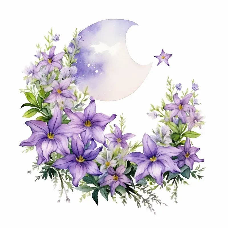 Watercolor Flower Wreaths