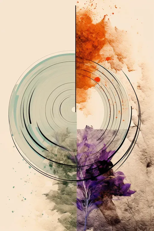 Floral Abstract Art