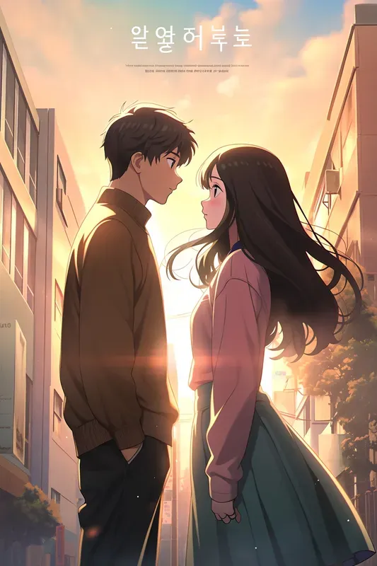 Kdrama Illustration Poster