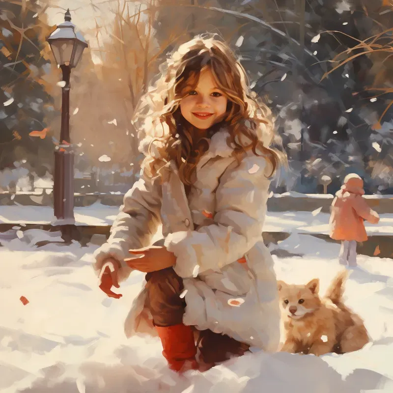 Vintage Christmas Oil Paintings