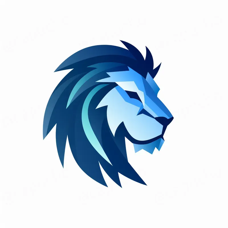 Simple Gradient Illustration Logos