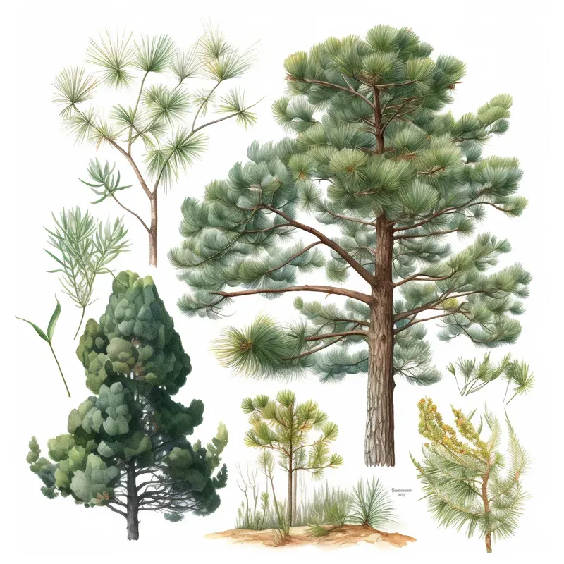 Various Watercolor Illustration Sets