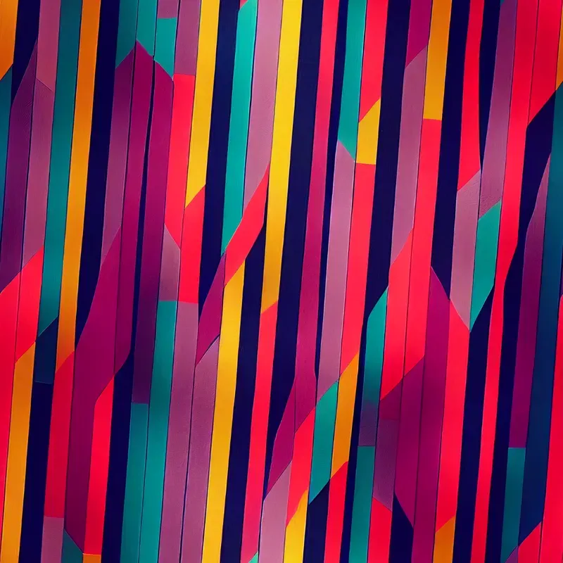 Vibrant Abstract Repeating Patterns