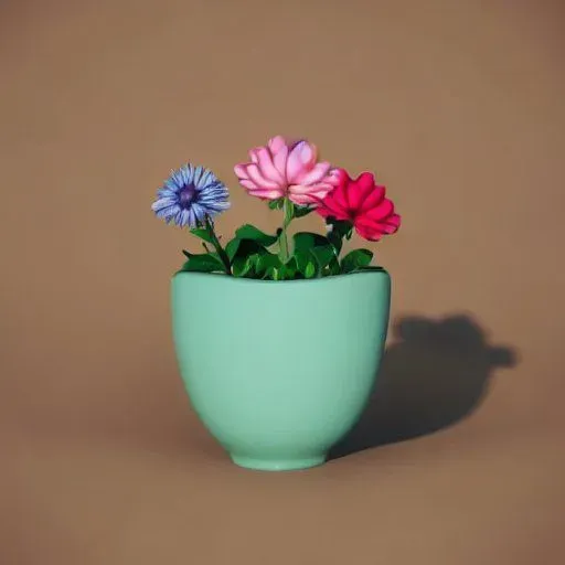 3d Flower Icons