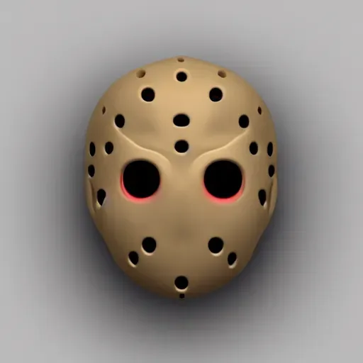 3D Masked Character Heads