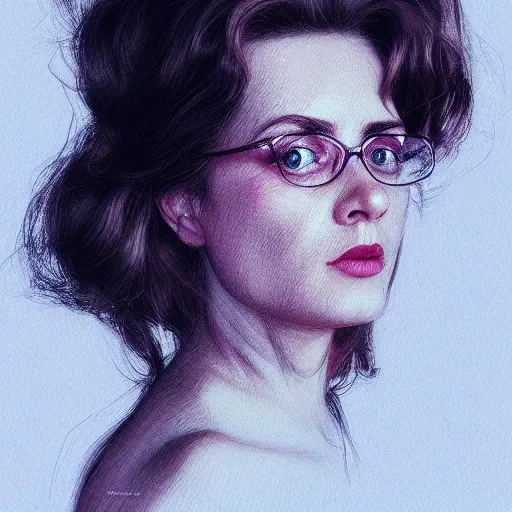 Women Face Drawings