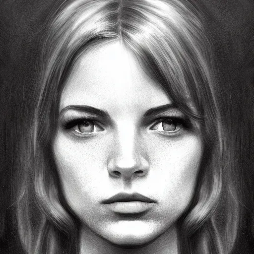 Women Face Drawings