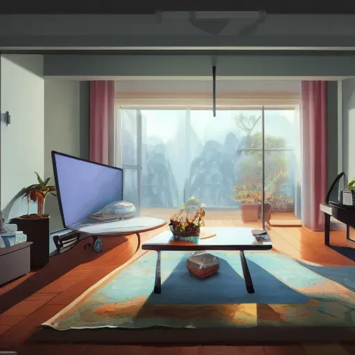 Cartoon Living Rooms