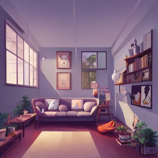 Cartoon Living Rooms
