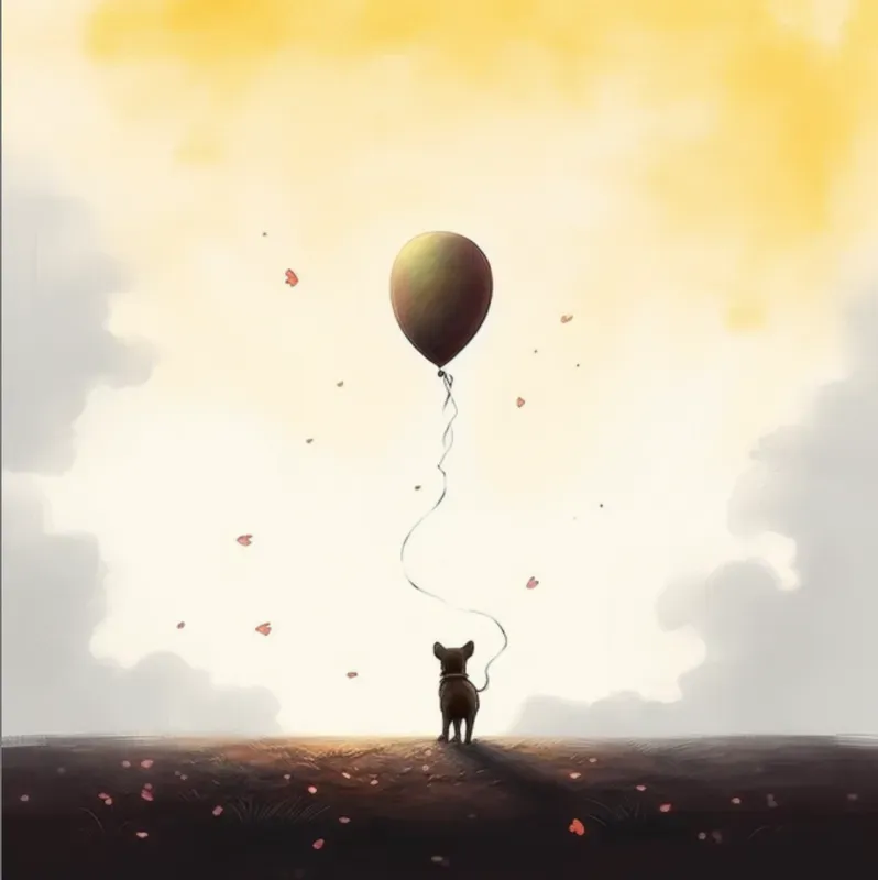 Cute Animals With Balloons