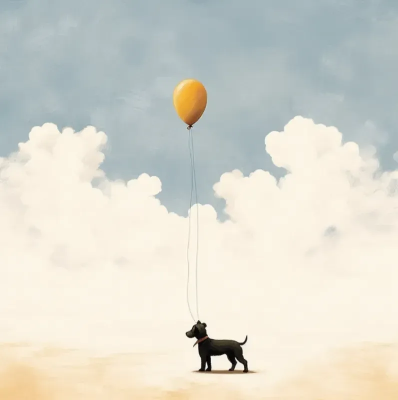Cute Animals With Balloons
