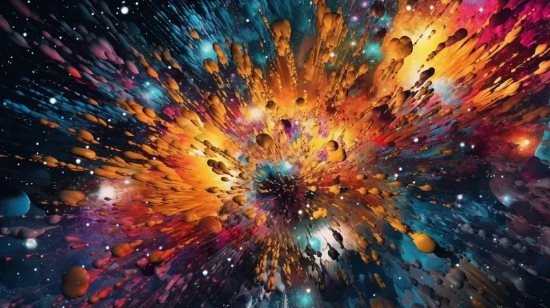Insane Explosions Of Colors Any Objects