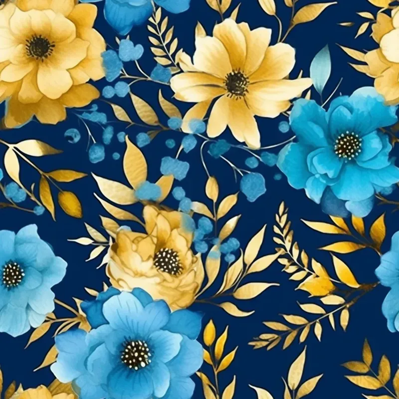 Beautiful Floral Patterns Vibrant Colors