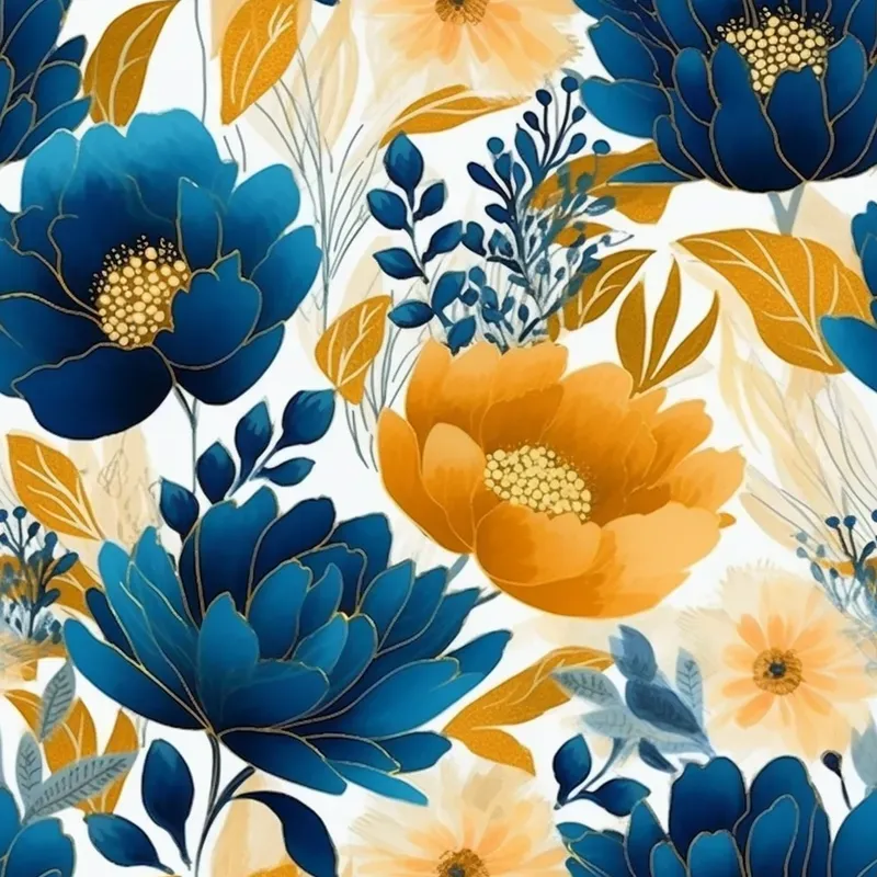 Beautiful Floral Patterns Vibrant Colors