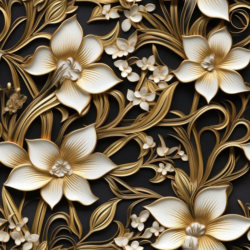 Stunning Floral Patterns From Any Flowers