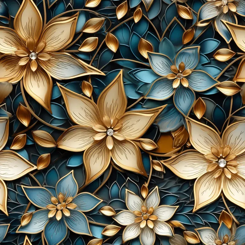 Stunning Floral Patterns From Any Flowers