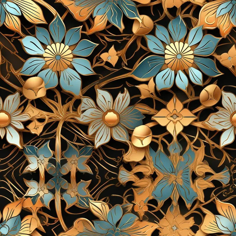 Stunning Floral Patterns From Any Flowers