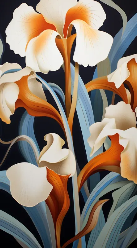 Seamless Stunning Vivid Floral Patterns