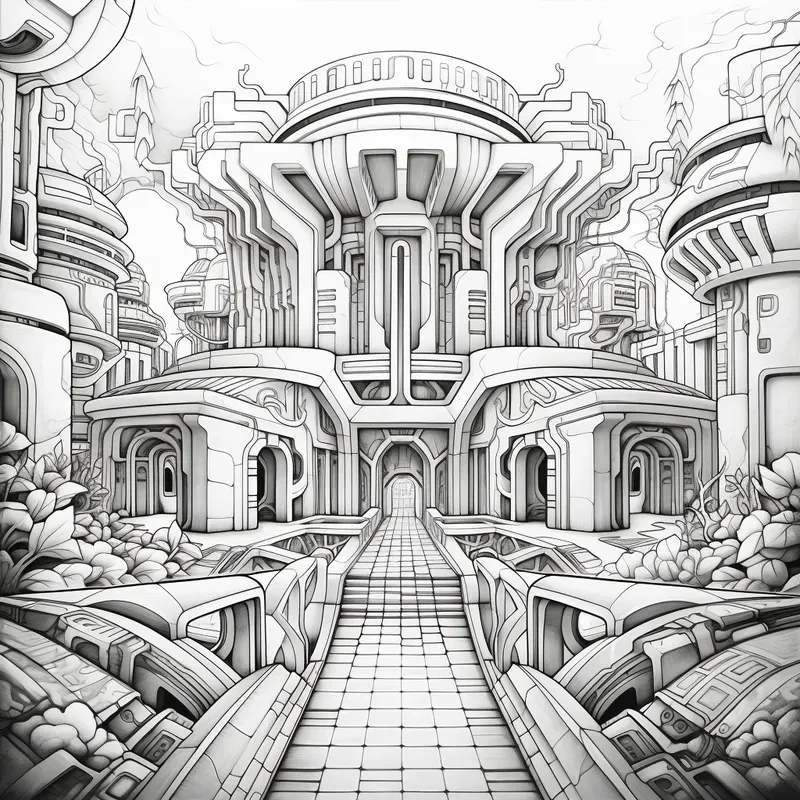 Beautiful Adult Coloring Books Pages
