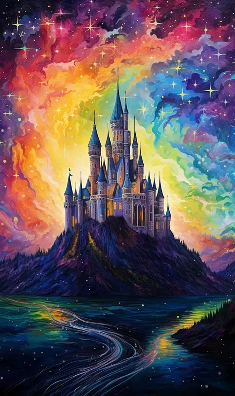 Vivid Psychedelic Paintings Of Any Scenes