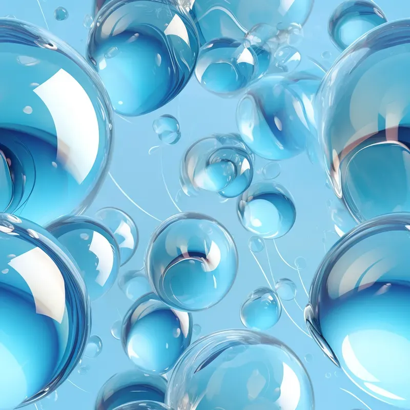 Surreal Dynamic Patterns From Any Liquids