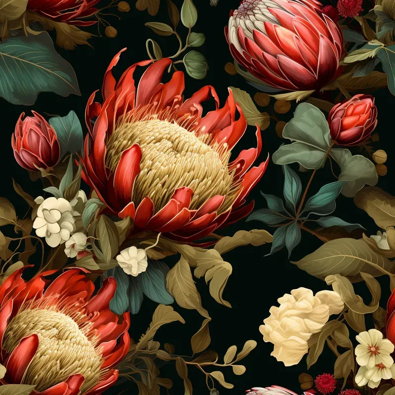 Classic Style Stunning Seamless Florals